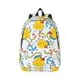 thumbnail image 1 of Daiia Ducks and Anchors Vintage Canvas Backpack for Men and Women ,Hiking Backpack,Travel Laptop Bag for School,Large Capacity Backpack, 1 of 8
