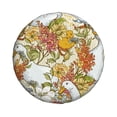 thumbnail image 1 of Daiia Ducks and Flowers Tire Covers , Travel Trailer Camper Truck SUV Motorhome Waterproof Wheel Cover, Sun Rain Snow Protector-17 inch, 1 of 9