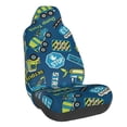 thumbnail image 1 of Daiia Dump Truck Printed Car Seat Cover - Waterproof & Sweatproof - Universal Fit, Machine Washable, Non-Slip - Seat Protector for Car, Truck, SUV, Van (1 Pack), 1 of 5