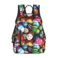 thumbnail image 1 of Daiia Easter Egg School Backpack for Men and Women Lightweight Backpack Durable Backpack Water-Resistant,Travel,Work Bag, 1 of 9