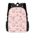thumbnail image 1 of Daiia Easter Rabbit Backpack for Men and Women -Durable Backpack Large Capacity, Water-Resistant Bag with Adjustable Straps and Laptop Compartment, 1 of 9