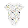 thumbnail image 1 of Daiia Easter Rabbit Printed Unisex-Baby Short Sleeve Onesies Bodysuits Baby Climbing Clothes Soft and Comfortable Romper with Expandable Shoulder Design-6 Months, 1 of 1