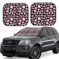 thumbnail image 1 of Daiia Elements 2PCS Car Windshield Sun Shade, Foldable Sun Shield for Car Front Window, Auto Sun Blocker Visor Protector Universal for Truck SUV Pickup-Medium, 1 of 7