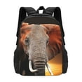 thumbnail image 1 of Daiia Elephant Sunset in Kenya Backpack for Men and Women -Durable Backpack Large Capacity, Water-Resistant Bag with Adjustable Straps and Laptop Compartment, 1 of 9