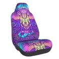 thumbnail image 1 of Daiia Elephant in Tribal Style Printed Car Seat Cover - Waterproof & Sweatproof - Universal Fit, Machine Washable, Non-Slip - Seat Protector for Car, Truck, SUV, Van (1 Pack), 1 of 5