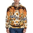thumbnail image 1 of Daiia Fall Farmhouse Pumpkins for Men's Fashion Hoodies & Sweatshirts with Kangaroo Pocket Hooded Sweatshirt Breathable & Moisture Wicking-Medium, 1 of 7