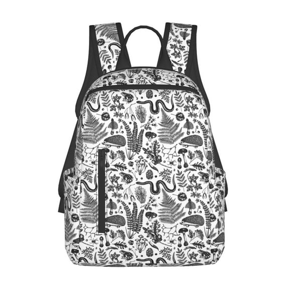 Daiia Fall Forest School Backpack for Men and Women Lightweight Backpack Durable Backpack Water-Resistant,Travel,Work Bag