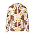 thumbnail image 1 of Daiia Fall Turkey UPF 50+ Sun Protection Hoodie Jacket Lightweight Long Sleeve Sun Shirt for Women Men with Pocket Hiking Outdoor-Medium, 1 of 9