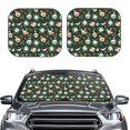 thumbnail image 1 of Daiia Festive Forest Friends 2PCS Car Windshield Sun Shade, Foldable Sun Shield for Car Front Window, Auto Sun Blocker Visor Protector Universal for Truck SUV Pickup-Small, 1 of 7
