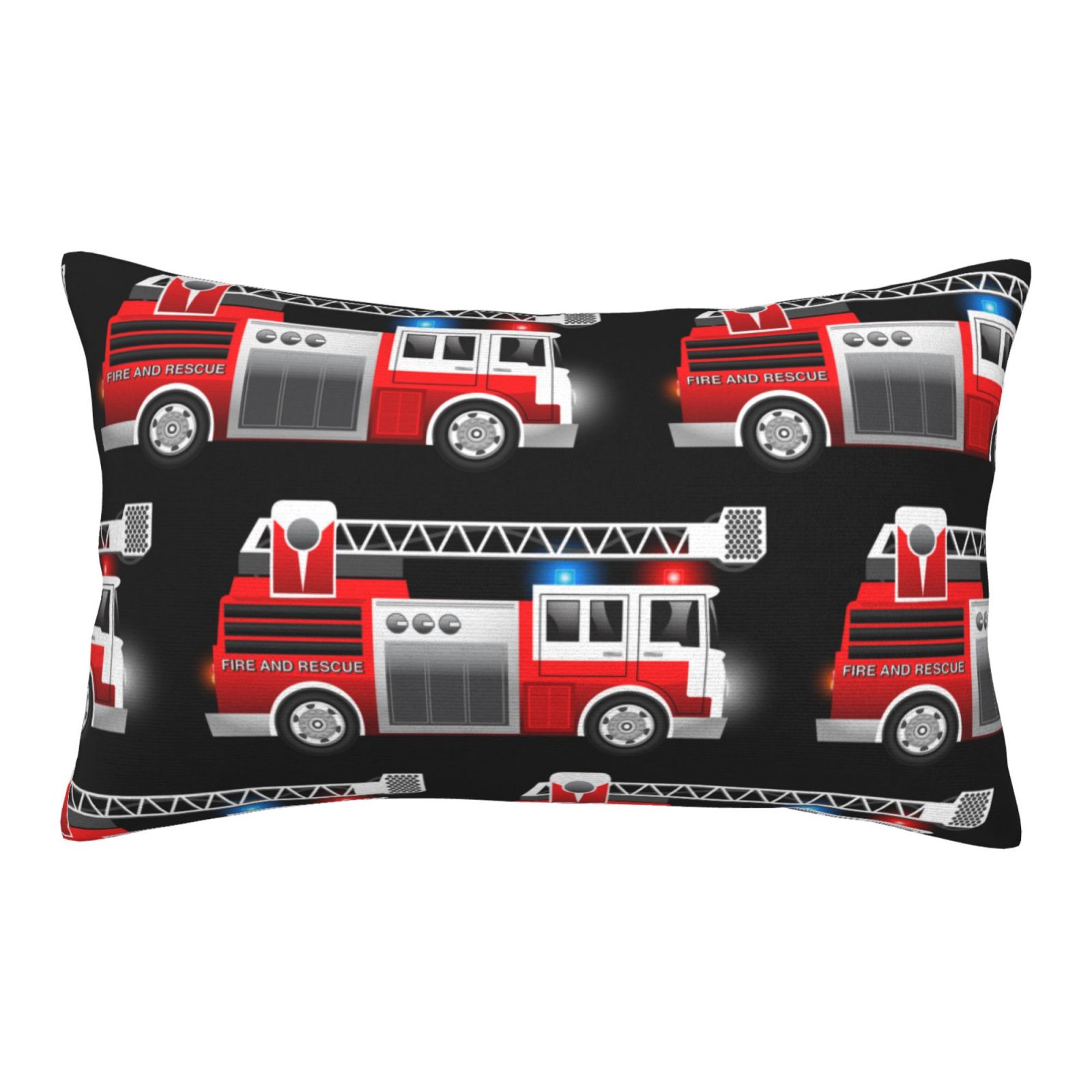 Daiia Fire and Rescue Truck Bedding Waterproof Pillow Protector