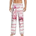 thumbnail image 1 of Daiia Flamingo Men's Sleep Pant with Pockets and Drawstring,Pajama Pants-Medium, 1 of 9