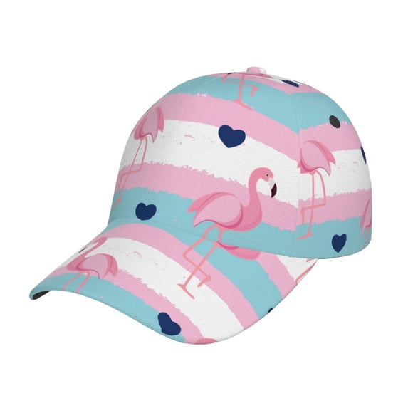Daiia Flamingo1 Baseball Cap Men Women Classic Adjustable For Running Workout And Outdoor Activitie All Season Dad Hat Gift