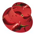 thumbnail image 1 of Daiia Floating Red Chili Peppers Pattern Bucket Hat - Trendy Cotton Sun Hat for Beach, Golf, Fishing - Fun Outdoor Vacation Boonie for Men and Women, 1 of 9