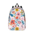 thumbnail image 1 of Daiia Floral Ditsy Vintage Canvas Backpack for Men and Women ,Hiking Backpack,Travel Laptop Bag for School,Large Capacity Backpack, 1 of 8