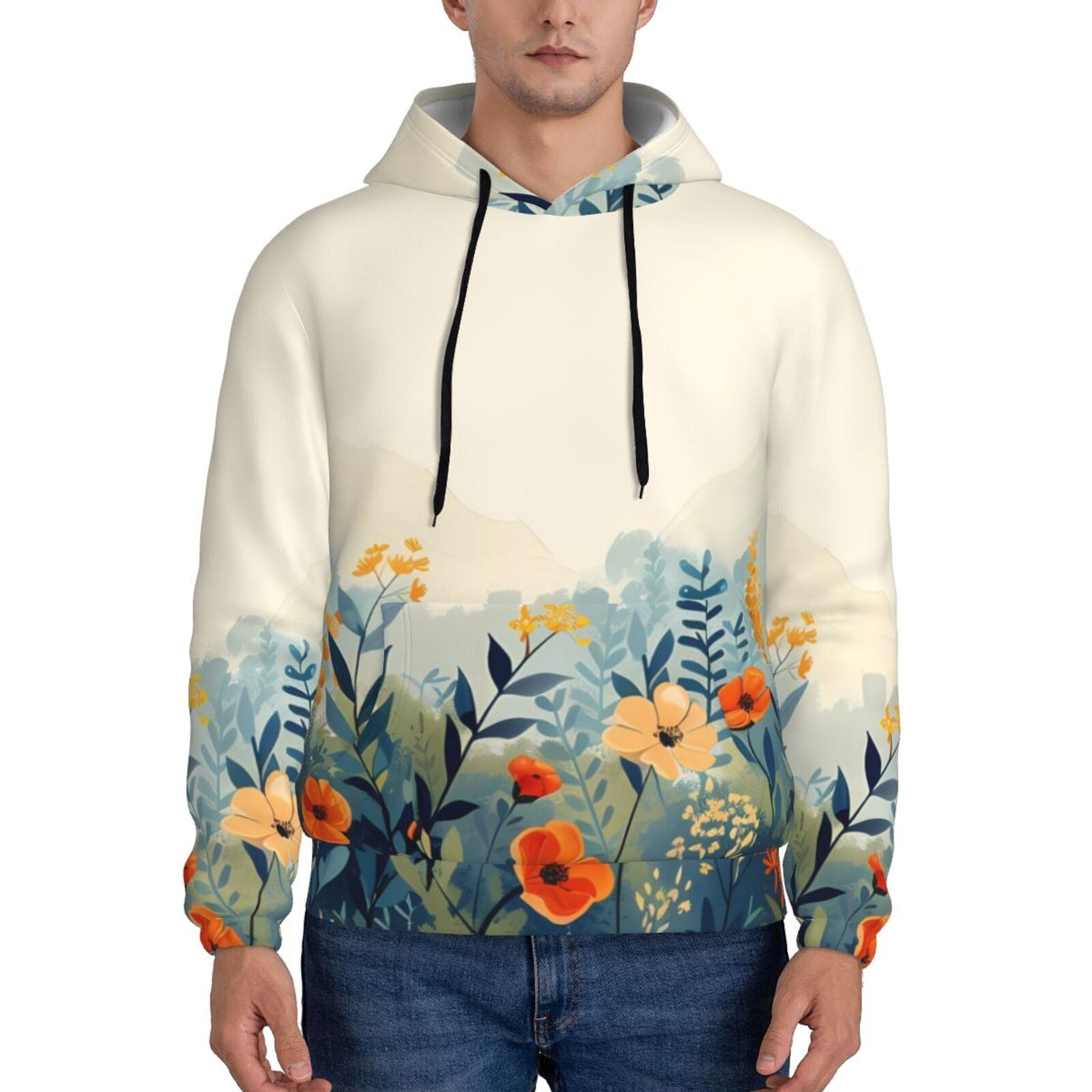 SHEEP RUN Merino Wool Hoodie - Lightweight Base Layer For Hiking, Running, Breathable & Anti-Odor