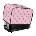 thumbnail image 1 of Daiia Floral Strawberr Pattern 2 slice Toaster Cover, Toaster Appliance Dust-proof Cover For Kitchen Small Appliance Dust Cover and Fingerprint Protection, 1 of 7