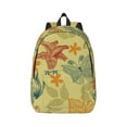 thumbnail image 1 of Daiia Floral with Butterflies Vintage Canvas Backpack for Men and Women ,Hiking Backpack,Travel Laptop Bag for School,Large Capacity Backpack, 1 of 8