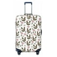 thumbnail image 1 of Daiia Flowe Rooster Luggage Cover, Thickened Washable Travel Luggage Covers, Elastic Unique Baggage Covers for 18-20 inch Luggage-X-Large, 1 of 9