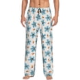 thumbnail image 1 of Daiia Flower Leaves Men's Sleep Pant with Pockets and Drawstring,Pajama Pants-XX-Large, 1 of 9