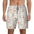 thumbnail image 1 of Daiia Flower Rabbit Mens Swim Trunks Swim Shorts Quick Dry Swim Shorts with Mesh Lining Pockets-X-Large, 1 of 9