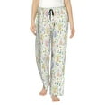 thumbnail image 1 of Daiia Flower Rabbit Women's Sleep Pant with Pockets and Drawstring,Pajama Pants-Large, 1 of 9