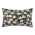 thumbnail image 1 of Daiia Flowers Bedding Waterproof Pillow Protector Zippered Queen – Bed Bug Proof Pillow Encasement-14"x20", 1 of 9