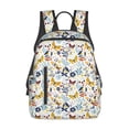 thumbnail image 1 of Daiia Flowers Butterfly School Backpack for Men and Women Lightweight Backpack Durable Backpack Water-Resistant,Travel,Work Bag, 1 of 9