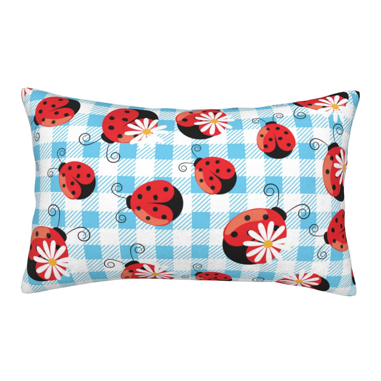 Daiia Flowers and Lady Bugs Bedding Waterproof Pillow Protector
