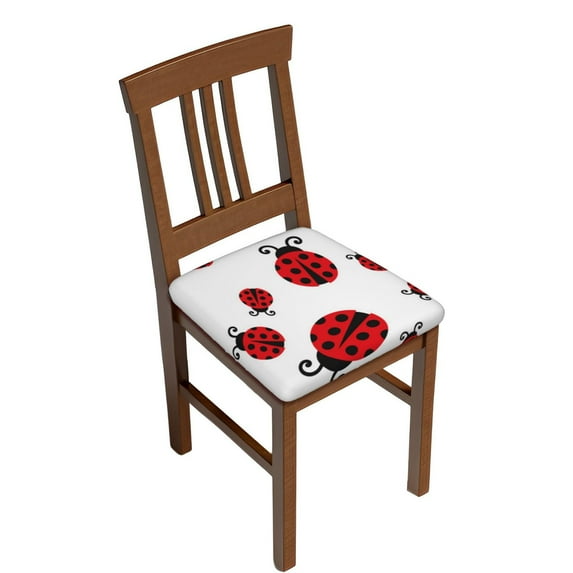 Daiia Fly Flying Ladybug Stretch Individual Couch Cushion Slipcovers Reversible Cushion Protector Slipcovers Sofa Cushion Protector Covers Milk Silk-16.9in