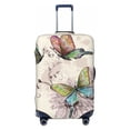 thumbnail image 1 of Daiia Flying Butterflies-1 Luggage Cover, Thickened Washable Travel Luggage Covers, Elastic Unique Baggage Covers for 18-20 inch Luggage-X-Large, 1 of 9