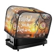 thumbnail image 1 of Daiia Follow Your Dream Dreamcatcher Pattern 2 slice Toaster Cover, Toaster Appliance Dust-proof Cover For Kitchen Small Appliance Dust Cover and Fingerprint Protection, 1 of 7
