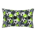 thumbnail image 1 of Daiia Football Bedding Waterproof Pillow Protector Zippered Queen – Bed Bug Proof Pillow Encasement-14"x20", 1 of 9