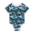 thumbnail image 1 of Daiia Football Time Printed Unisex-Baby Short Sleeve Onesies Bodysuits Baby Climbing Clothes Soft and Comfortable Romper with Expandable Shoulder Design-18 Months, 1 of 8