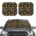 thumbnail image 1 of Daiia Forest Animal Faces 2PCS Car Windshield Sun Shade, Foldable Sun Shield for Car Front Window, Auto Sun Blocker Visor Protector Universal for Truck SUV Pickup-Medium, 1 of 7