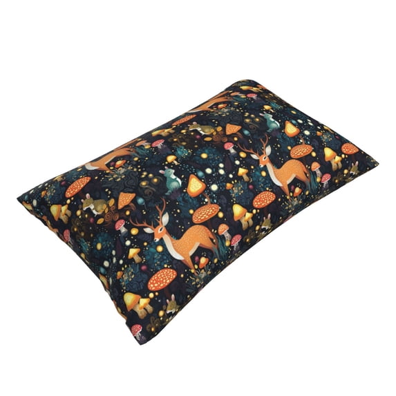 Daiia Forest Elf Bedding Waterproof Pillow Protector Zippered Queen – Bed Bug Proof Pillow Encasement-20"x30"