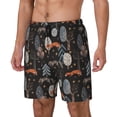 thumbnail image 1 of Daiia Fox In The Forest Mens Swim Trunks Swim Shorts Quick Dry Swim Shorts with Mesh Lining Pockets-XX-Large, 1 of 9
