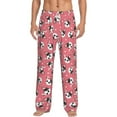 thumbnail image 1 of Daiia French Bulldog Face Men's Sleep Pant with Pockets and Drawstring,Pajama Pants-Small, 1 of 9