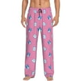 thumbnail image 1 of Daiia French Bulldog Men's Sleep Pant with Pockets and Drawstring,Pajama Pants-Large, 1 of 9