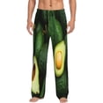 thumbnail image 1 of Daiia Fresh Avocados Men's Sleep Pant with Pockets and Drawstring,Pajama Pants-XX-Large, 1 of 9