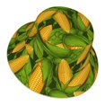 thumbnail image 1 of Daiia Fresh Corn 1 Pattern Bucket Hat - Trendy Cotton Sun Hat for Beach, Golf, Fishing - Fun Outdoor Vacation Boonie for Men and Women, 1 of 9
