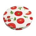 thumbnail image 1 of Daiia Fresh Red Tomato Stool Covers Round,Round Bar Stool Covers Waterproof Bar Chair Covers Washable Stool Cushion Slipcover for 12-14 Inch Chair-13 inch, 1 of 7