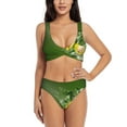 thumbnail image 1 of Daiia Friut Avocado Women's Bikini Set Two Piece Swimsuit High Waisted Bikini Adjustable Straps Bikini Perfect for Beach, Pool, and Summer Vacation-, 1 of 9