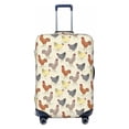 thumbnail image 1 of Daiia Funny Chicken Luggage Cover, Thickened Washable Travel Luggage Covers, Elastic Unique Baggage Covers for 18-20 inch Luggage-Large, 1 of 9