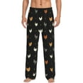 thumbnail image 1 of Daiia Funny Chicken Men's Sleep Pant with Pockets and Drawstring,Pajama Pants-Large, 1 of 9