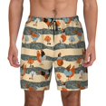 thumbnail image 1 of Daiia Funny Chicken Mens Swim Trunks Swim Shorts Quick Dry Swim Shorts with Mesh Lining Pockets-3X-Large, 1 of 9