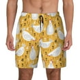 thumbnail image 1 of Daiia Funny Chicken Mens Swim Trunks Swim Shorts Quick Dry Swim Shorts with Mesh Lining Pockets-3X-Large, 1 of 9