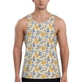 thumbnail image 1 of Daiia Funny Chicken Printed Men's Quick Dry Fit Muscle Tank Top Slim-Fit Tank Workout Tank Top Lightweight Sports Tank Top-Medium, 1 of 7
