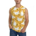 thumbnail image 1 of Daiia Funny Chicken Printed Men's Tank Tops,Casual Soft Sleeveless Gym Muscle Shirts Bodybuilding Tee-Medium, 1 of 8