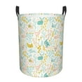 thumbnail image 1 of Daiia Funny Chicken Round Laundry Basket with Handles Thickened Waterproof Circular hamper,Dirty Clothes Storage Basket for Bedroom,Bathroom,College Dorm-Small, 1 of 8