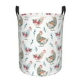thumbnail image 1 of Daiia Funny Chicken Round Laundry Basket with Handles Thickened Waterproof Circular hamper,Dirty Clothes Storage Basket for Bedroom,Bathroom,College Dorm-Small, 1 of 8